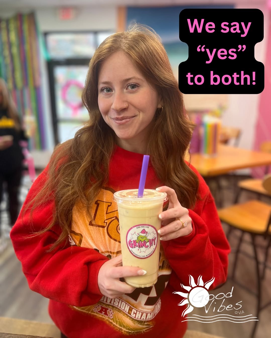 We say "yes" to both! 💛